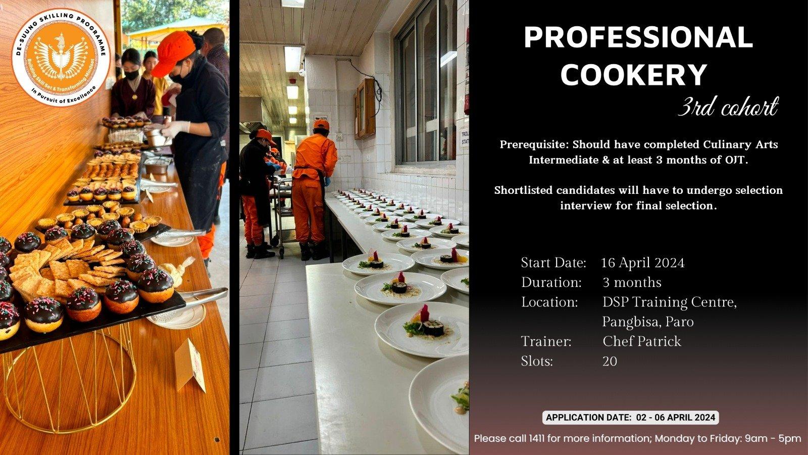 Professional Cookery 